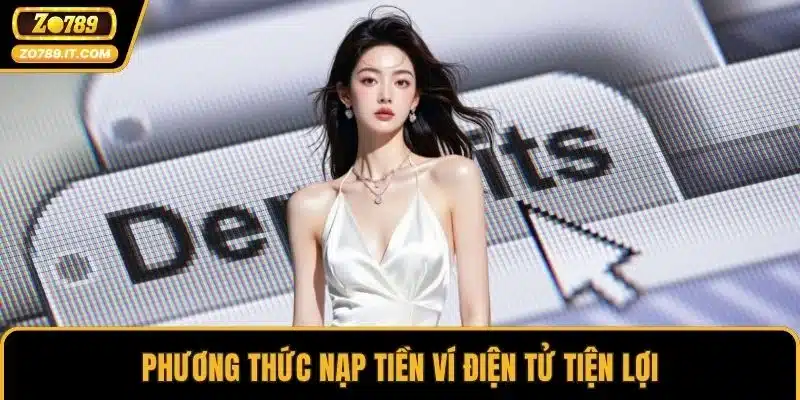 Phương thức nạp tiền ví điện tử tiện lợi