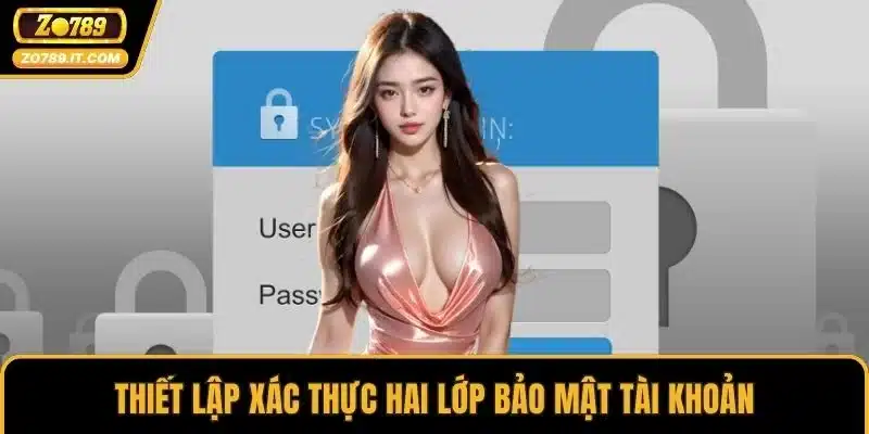 Thiết lập xác thực hai lớp bảo mật tài khoản